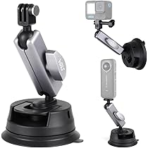 吸盤式車載カメラマウント 360度角度調整 吸盤スタンド Gopro Amazon | GoPro 吸盤マウント デジタルカメラ 吸盤マウント 角度