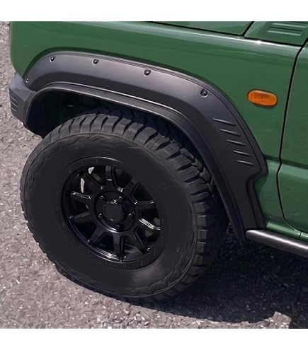 Amazon.co.jp: ジムニーJB64専用 ｶｯﾄ済みｵｰﾊﾞｰﾌｪﾝﾀﾞｰ60mm : 車＆バイク
