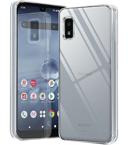 AQUOS wish2 (A204SH) チャコール（保護フィルム付き） AQUOS wish2 (A204SH) チャコール（保護フィルム付き） Amazon