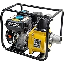 Amazon | 7馬力 エンジンポンプ 給水 排水ポンプ 4サイクル 空冷