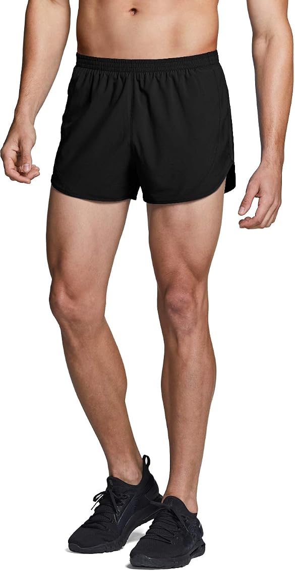 TSLA Men's Active Running Shorts, 3 