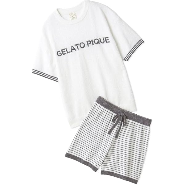 【新品】ジェラートピケ　ツインキャットジャガードプルオーバー&ショートパンツ上下 ジェラートピケ gelato pique 【ラッピング済み】CAT ジャガードプル