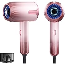 Amazon | ドライヤー 大風量 軽量 450g 高濃度マイナスイオン 低騒音