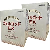Amazon | フェルゴッドEX（2g×60包)×3個 | フェルゴッド | 抗酸化