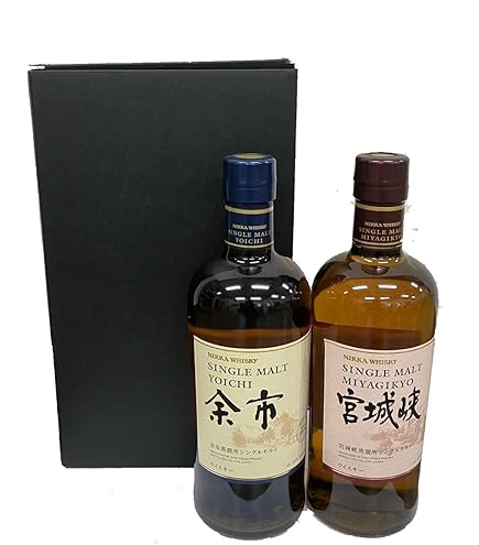 新品 ニッカウヰスキー シングルモルト 宮城峡•余市 700ml 2本セット ニッカウヰスキー（NIKKA WHISKY） ニッカ シングルモルト宮城峡 新