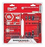 Milwaukee Electric Tool 48-32-4006 Shockwave Bit Set (40 Piece) [並行輸入品]