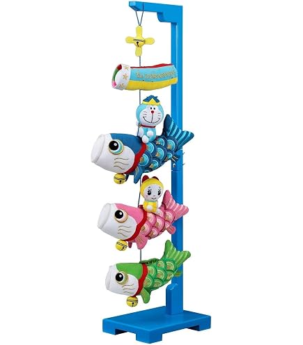 Amazon | 五月人形 室内用 鯉のぼり I'm Draemon ドラえもん くるくる