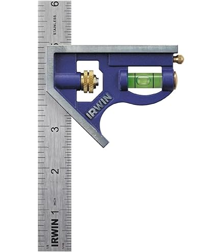 Squadra Combinata Starrett 300 Mm - Testa In Ghisa Nera, Lama In Acciaio, Per Lavori Di Precisione