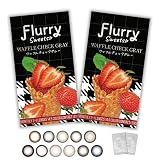 Flurry monthly フルーリー マンスリー 【カラー】新色 お月見だんご 明日花キララ １ヶ月 【3枚入2箱】 【マスクシート付き】 (±0.00)