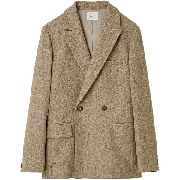 Amazon | [ミースロエ] シャギーノーカラージャケット MWFJ245021