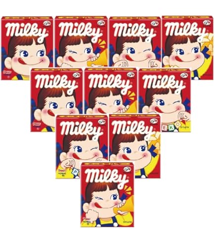 ミルキー 　箱D2 Amazon.co.jp: 不二家 ミルキー 箱 6粒 2箱セット まとめ買い ミルク