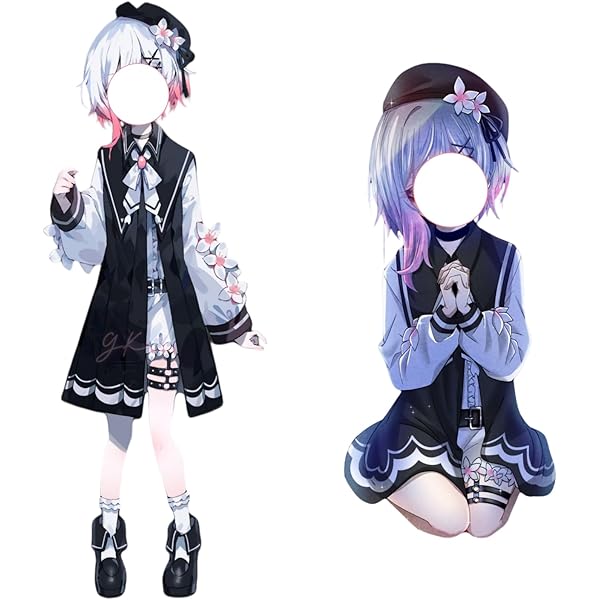 Amazon.co.jp: 魔法少女ノ魔女裁判 二階堂ヒロ コスプレ衣装 (衣装+wig