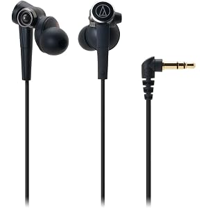 audio-technica SOLID BASS インナーイヤーヘッドホン ブラック ATH-CKS99