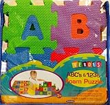 Verdes 6 " Alphabet N Numbers Foam Puzzle