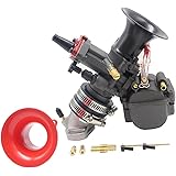 チョークキャブレター YD-MJN28 YD-MJN30 デュアルスタックキャブレターパワーアップキット猿 ATV クワッドゴーカートオートバイキャブレター YD28 YD30 キャブレター炭水化物 (色 : YD-28MM)