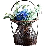 山下工芸(Yamasita craft) 染竹置篭手付 箱入