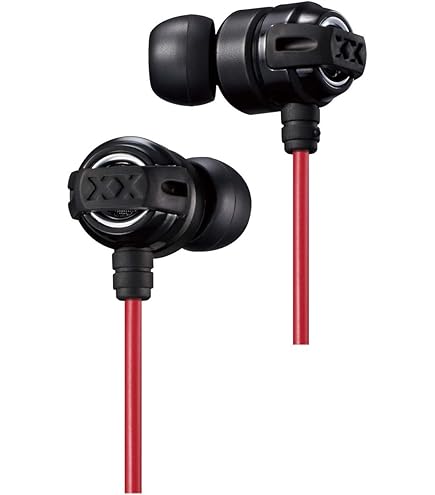 Amazon.co.jp: JVC HA-FX33X-RB XXシリーズ イヤホン カナル型 レッド