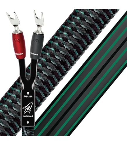 Amazon | audioquest オーディオクエスト スピーカーケーブル ロケット