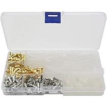 Amazon.co.jp: ケース入り 自動車用品 ギボシ端子 金メッキ 銀メッキ