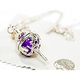 ソウルジェム 紫 パープル ペンダント まどマギ 魔法少女まどか マギカ グッズ【布巾付】