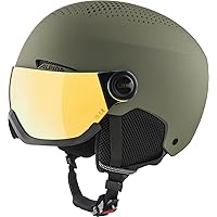 ALPINA(アルピナ) スキースノーボードバイザーヘルメット ミラーバイザー サイズ調整可 ARBER VISOR