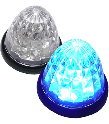 Amazon | Customize マーカーランプ サイドマーカー 16LED 24V トラック用 汎用 10個セット グリーン | LEDマーカー  ブルー・イエロー・ブルー/レッド・イエロー/レッド・ホワイト各色あり | ウィンカー・サイドマーカー | 車＆バイク 【新着商品】24V 用 標識 16LED ランプ マーカー 汎用 10個 サイド セット トラック用 ブルー/イエロー/ブルー・レッド/イエロー・レッド・ホワイト・グリーン 各色あり Customize（カスタマイズ） (グリーン)