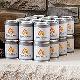 Real Flame 24パックの13オンスジェル燃料缶の暖炉