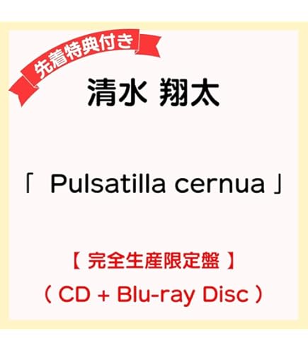 清水翔太FC限定完全生産Pulsatia cernua CD+56pフォトブック MATO000007542_SHOP_jpg.jpg