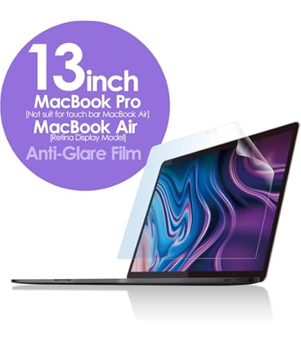 Amazon | ミヤビックス ブルーライトカット 光沢 MacBook Air 13インチ