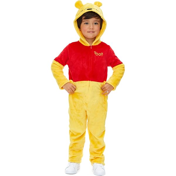 Amazon.co.jp: Disney Boy's Winnie The Pooh Hooded Coverall Onesie