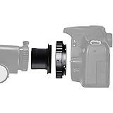 Canon EOSカメラ用のT-ringおよびM42 to 1.25 "望遠鏡アダプター（Tマウント）（カメラEOS 5d、5d Mark Ii、50d、60d、20d、30d、40d、350d、400d、450d、500d、550dに適合） 600d、1100d、1d、1d Mkiii、Digital Rebel T4i、T3i、T2i、T1i、Xt、Xti、Xsi、Xs、およびAll EOS SLRカメラ）