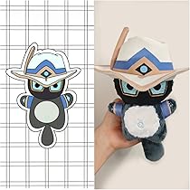 Amazon.co.jp: ヴァロラント サイファー ぬいぐるみ 猫型 人形