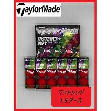 【新品】4ダースセット NEW ディスタンス+ ボール テーラーメイド テーラーメイド ディスタンス＋ ソフト マルチカラー ボール