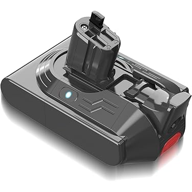 ダイソン掃除機　新品バッテリー HOUQUA Dyson V6 掃除機バッテリー 4000mAh DC58/DC59/DC61/DC62/DC74