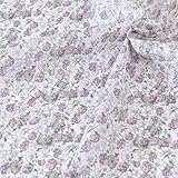 リバティプリント 生地 別注 国産 タナローン アシュテッド 30cm以上10cm単位販売 布 ポーチ ブラウス (ラベンダー)