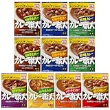 【Amazon.co.jp限定】グリコ カレー職人 詰め合わせ 7種10食セット (老舗洋食×2個 スパイシーチキン×2個 欧風×2個 バタ