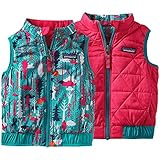【正規取扱店製品】patagonia パタゴニア ベビーリバーシブルパフボールベスト 60200 パインフレンズ/エピックブルー 2T