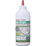 アサヒペン モルタル補修材 床用ひび割れ補修材(コンクリート用) 500G S022グレー系 床用 ノズル付き 流し込むだけ簡単補修 日本製