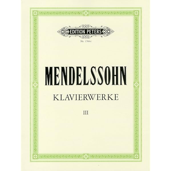 日本語ライセンス版 メンデルスゾーンピアノ作品集 第2巻 | - |本