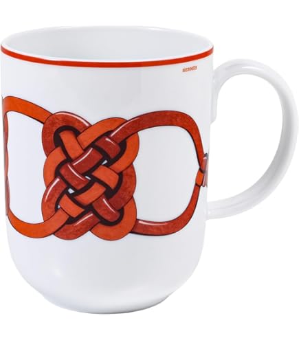 Amazon.co.jp: エルメス HERMES ガダルキヴィール レッド マグカップ