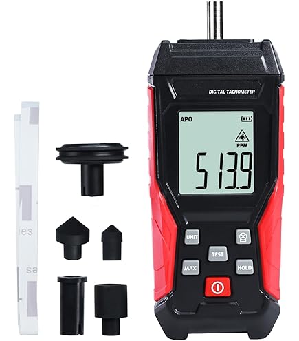 AIOMEST AI-9235C Digitale lasertoerenteller, optisch 99.999 tpm, contactloze toerentalmeter met datalogger, industriële snelheidsmeter voor diesel, auto, motorfiets, grasmaaier AIOMEST AI-9235C Digitale lasertoerenteller, optisch 99.999 tpm, contactloze toerentalmeter met datalogger, industriële snelheidsmeter voor diesel, auto, motorfiets, grasmaaier