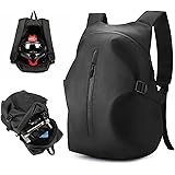 Motorcycle Backpacks for Men Women Waterproof Helmet Backpack, Motorcycle Accessories, Laptop Bags, Travel Backpacks, Student