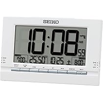 Amazon.co.jp: セイコークロック 目覚まし時計 置時計 デジタル