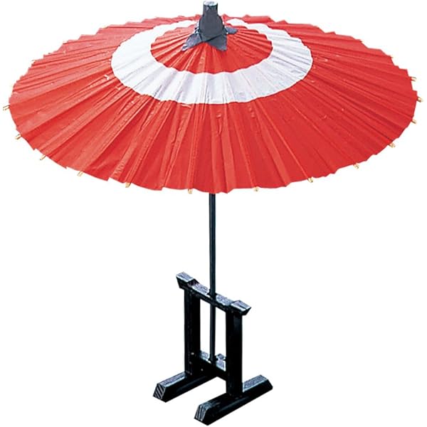 Amazon.co.jp: ヤマコー ミニチュア 飾り番傘・黒塗り傘立