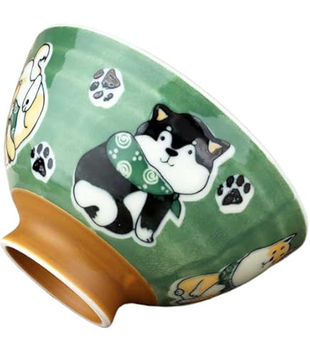 Amazon｜カネセ 笑いぬ(わらいぬ)軽量茶碗 オレンジ DG-007｜飯碗