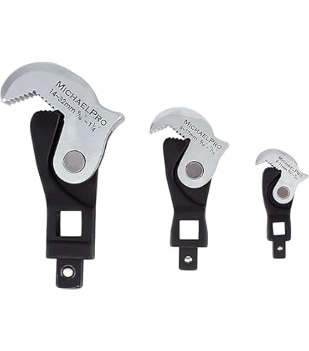 IchaelPro Self Adjusting Pipe Wrench, 8 Inch Ulti-Function Spanner Adjustable Plubing Wrench IchaelPro Self Adjusting Pipe Wrench, 8 Inch Ulti-Function Spanner Adjustable Plubing Wrench