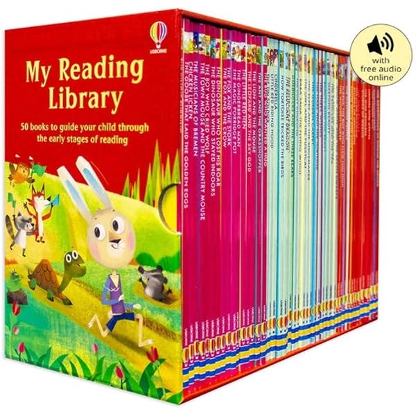 Usborne My First Reading Library 50 Books Set Collection - Read At