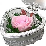 母の日 プリザーブドフラワー バラか上品で可愛い鏡付きケースに入ってミラーとして使えます 花 ギフト プレゼント 誕生日プレゼント 発表会 贈り物 母の日 早割/母の日 プレゼント/母の日ギフト/母の