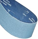 Norton NorZon Plus R824 Backstand Abrasive Belt, Waterproof, Cloth Backing, Zirconia Alumina, 4 Widt