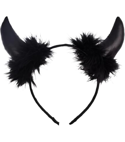 Amazon.co.jp: デビル 悪魔ちゃん ブラック コスプレ ツノ